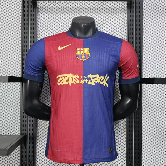 2024/25 Barcelona Travis Scott home player version