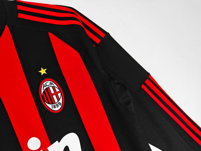 2008/2009 Ac Milan home long sleeve