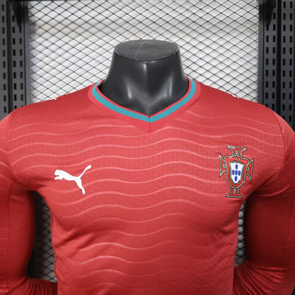 Portugal 2026 home long sleeves Player's version