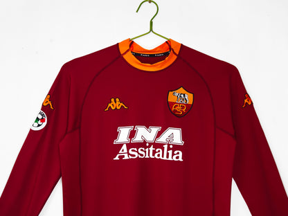 Roma 2000/2001 home long sleeves