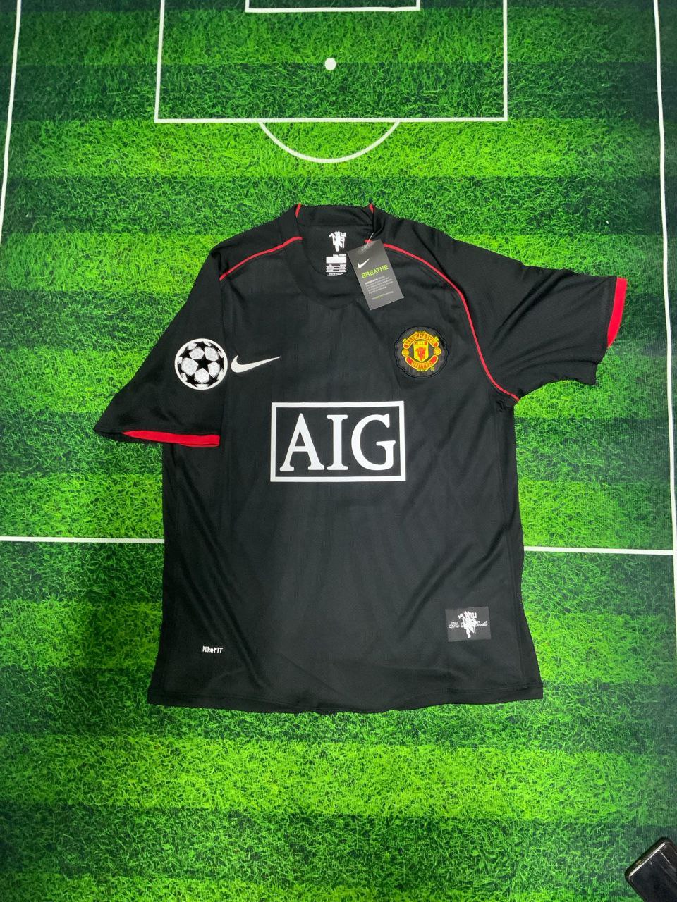 Manchester United 2008 away #Ronaldo all badges