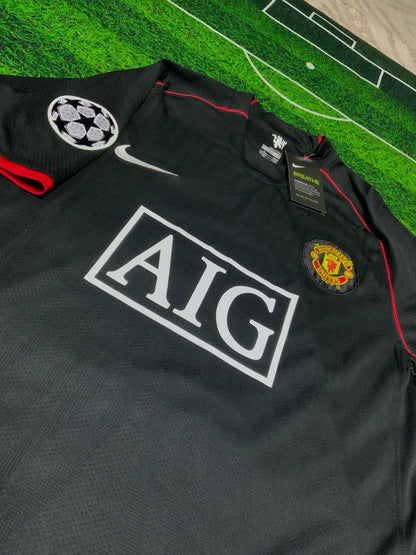 Manchester United 2008 away #Ronaldo all badges