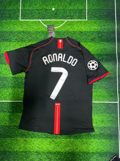 Manchester United 2008 away #Ronaldo all badges