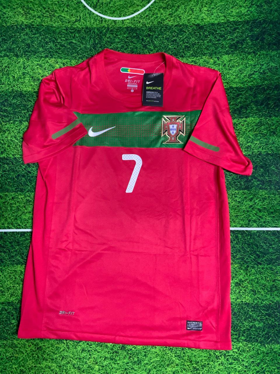 Portugal home 2010 #RONALDO all badges